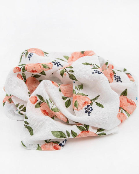 Little Unicorn Cotton Muslin Squares 4pk - Watercolor Roses