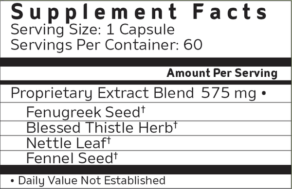 More Milk Plus Capsules - 60 Capsules