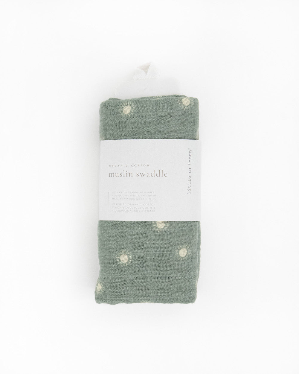 Organic Cotton Muslin Swaddle Blankets