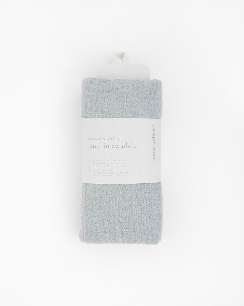 Organic Cotton Muslin Swaddle Blankets