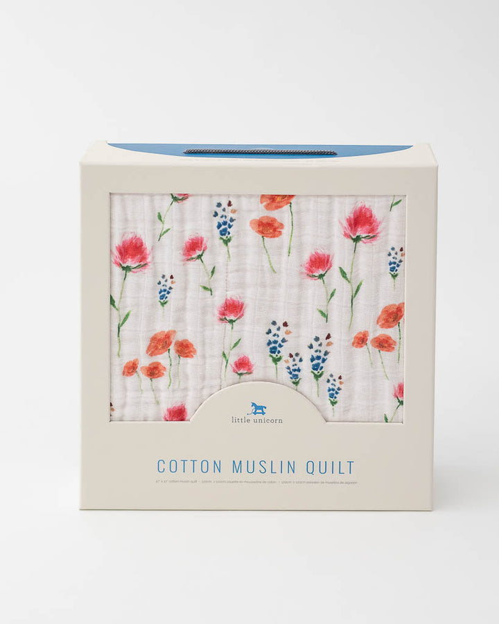 Little Unicorn Cotton Muslin Quilt - Wild Mums