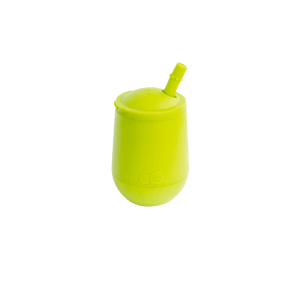 ezpz - Mini Cup + Straw Training System - Lime