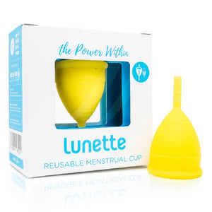 Lunette Menstral Cup - Yellow - Model 1