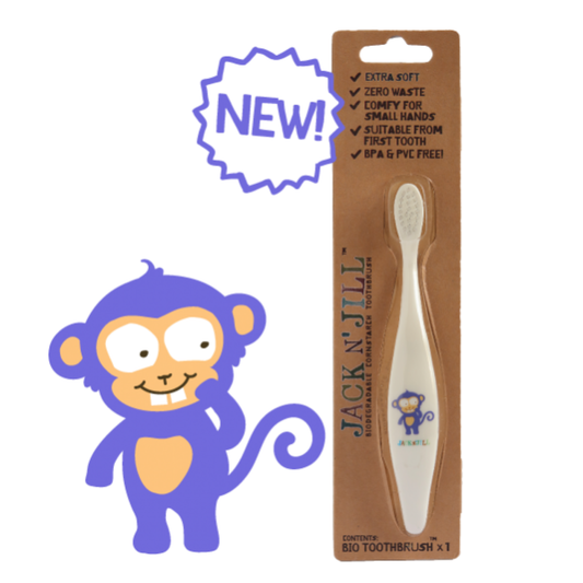 Monkey Jack N' Jill Bio Toothbrush