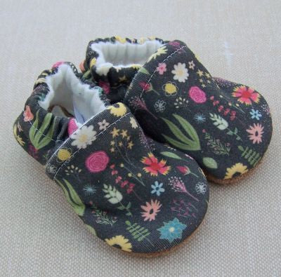 Snow and Arrows Cotton Slippers - Calico Floral