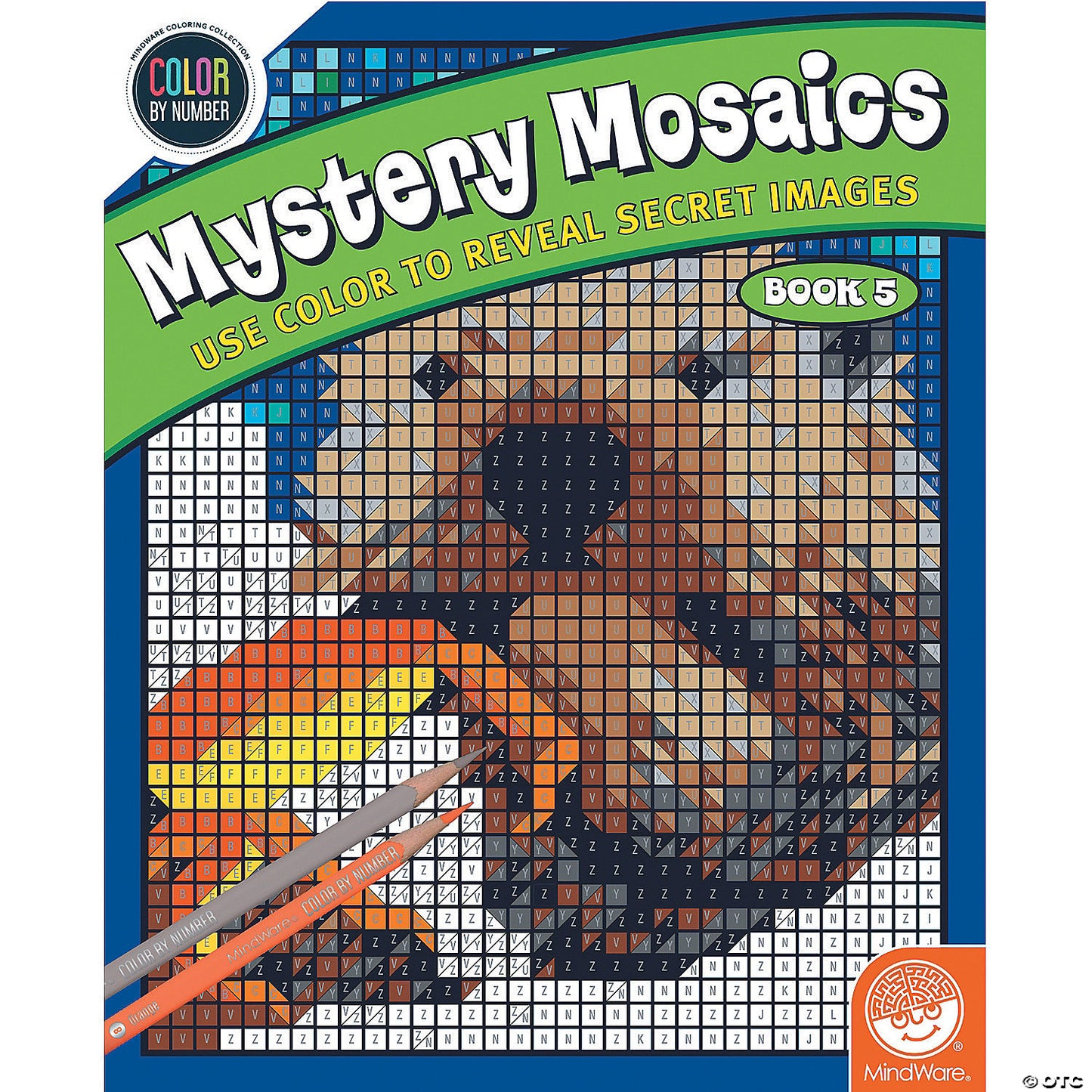 Color By Number Mystery Mosaics: Book 5
