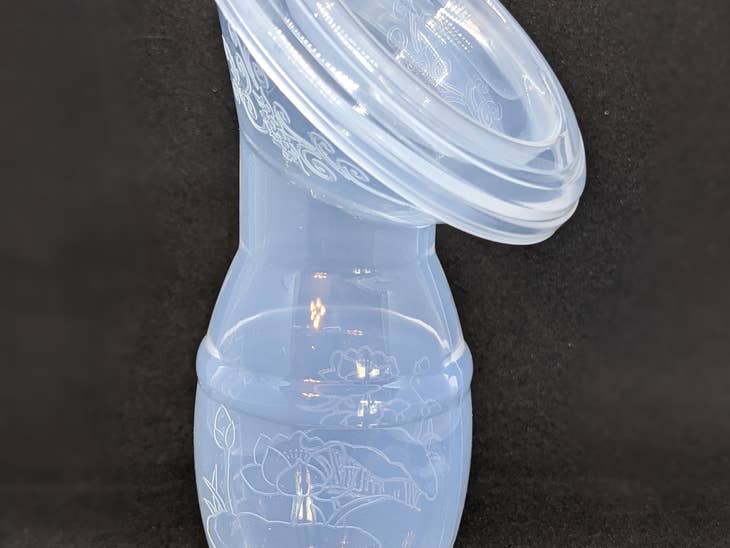 Tiny Tot Silicone Breast Milk Collector With Bag