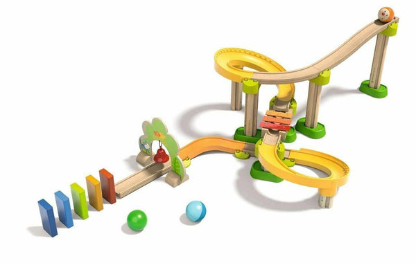 HABA Kullerbu Sim-Sala-Kling 38 Piece Wooden Track Set