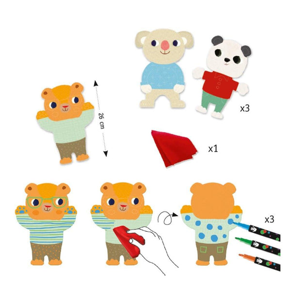 Djeco Chalkboard Cuties Chalkboards