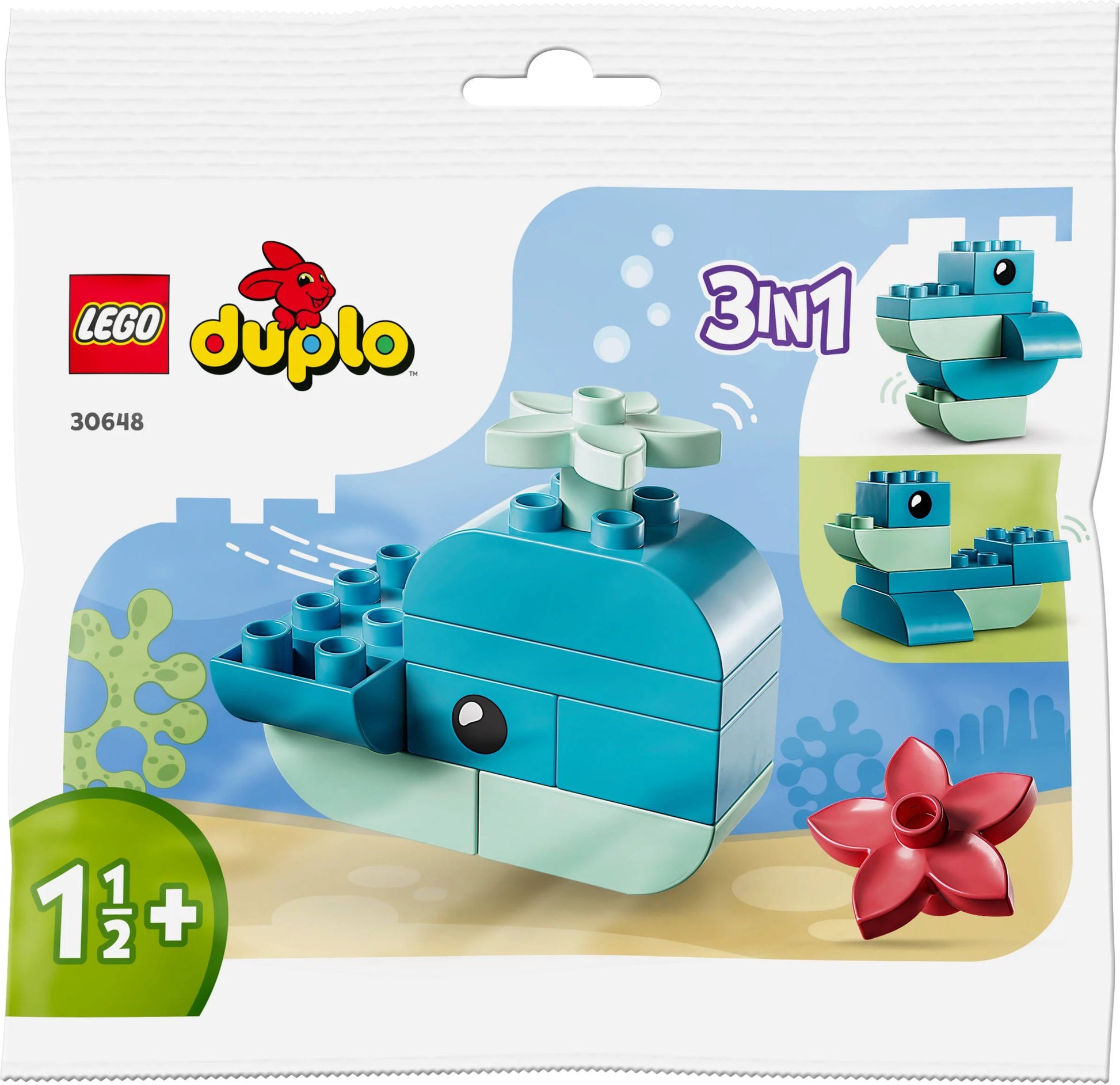 LEGO® Duplo - Whale 3 in 1 - Poly Bag – ECOBUNS BABY + CO.